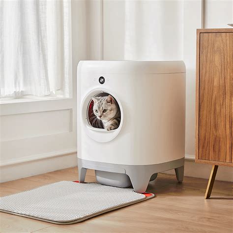 multi-cat electric litter box|self emptying cat litter box.